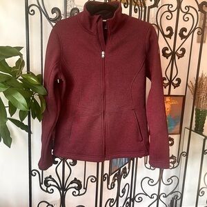 Women's Spider Burgundy Jacket
